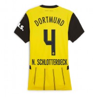 Maglia Calcio Borussia Dortmund Nico Schlotterbeck #4 Prima Divisa Donna 2024-25 Manica Corta